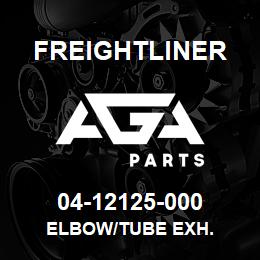 04-12125-000 Freightliner ELBOW/TUBE EXH. | AGA Parts