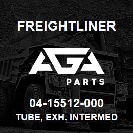 04-15512-000 Freightliner TUBE, EXH. INTERMED | AGA Parts