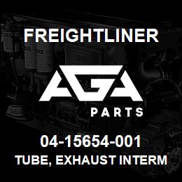 04-15654-001 Freightliner TUBE, EXHAUST INTERM | AGA Parts