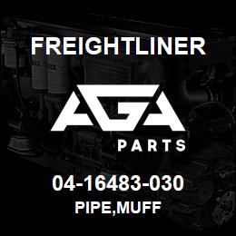 04-16483-030 Freightliner PIPE,MUFF | AGA Parts
