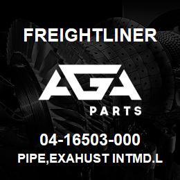04-16503-000 Freightliner PIPE,EXAHUST INTMD.L | AGA Parts