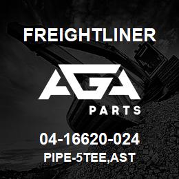 04-16620-024 Freightliner PIPE-5TEE,AST | AGA Parts