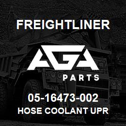 05-16473-002 Freightliner HOSE COOLANT UPR | AGA Parts