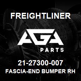 21-27300-007 Freightliner FASCIA-END BUMPER RH, FOG LT | AGA Parts