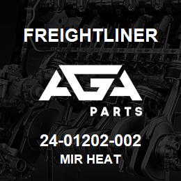 24-01202-002 Freightliner MIR HEAT | AGA Parts