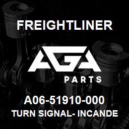 A06-51910-000 Freightliner TURN SIGNAL- INCANDESCENT-SEE NOTES | AGA Parts