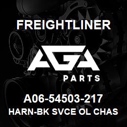 A06-54503-217 Freightliner HARN-BK SVCE OL CHAS A STOP LP | AGA Parts