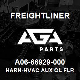 A06-66929-000 Freightliner HARN-HVAC AUX OL FLR HVAC P3 | AGA Parts