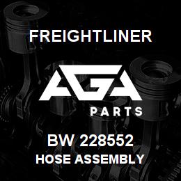 BW 228552 Freightliner HOSE ASSEMBLY | AGA Parts