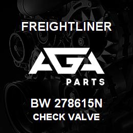 BW 278615N Freightliner CHECK VALVE | AGA Parts