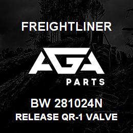BW 281024N Freightliner RELEASE QR-1 VALVE | AGA Parts