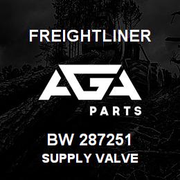 BW 287251 Freightliner SUPPLY VALVE | AGA Parts