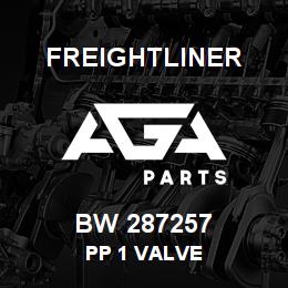 BW 287257 Freightliner PP 1 VALVE | AGA Parts