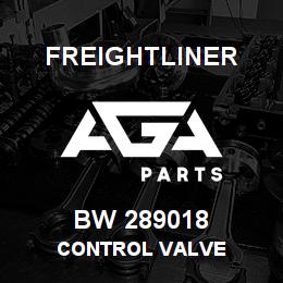 BW 289018 Freightliner CONTROL VALVE | AGA Parts