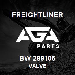 BW 289106 Freightliner VALVE | AGA Parts