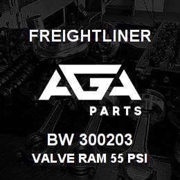 BW 300203 Freightliner VALVE RAM 55 PSI | AGA Parts