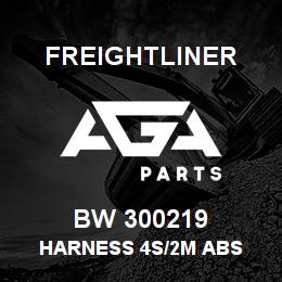 BW 300219 Freightliner HARNESS 4S/2M ABS | AGA Parts