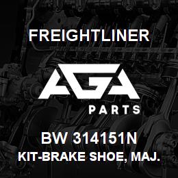BW 314151N Freightliner KIT-BRAKE SHOE, MAJ. OVERHAUL | AGA Parts