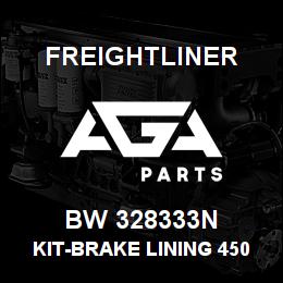 BW 328333N Freightliner KIT-BRAKE LINING 450 | AGA Parts