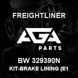 BW 329390N Freightliner KIT-BRAKE LINING (E190HS) | AGA Parts