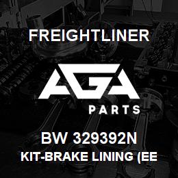 BW 329392N Freightliner KIT-BRAKE LINING (EES-420) | AGA Parts