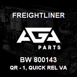 BW 800143 Freightliner QR - 1, QUICK REL VALVE | AGA Parts