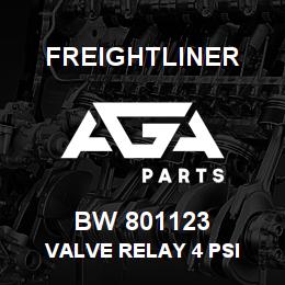 BW 801123 Freightliner VALVE RELAY 4 PSI | AGA Parts