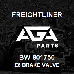 BW 801750 Freightliner E6 BRAKE VALVE | AGA Parts