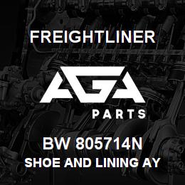 BW 805714N Freightliner SHOE AND LINING AY | AGA Parts