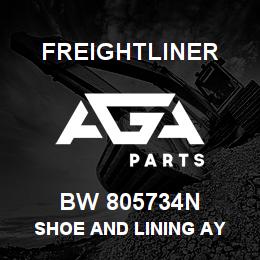 BW 805734N Freightliner SHOE AND LINING AY | AGA Parts