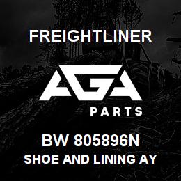BW 805896N Freightliner SHOE AND LINING AY | AGA Parts