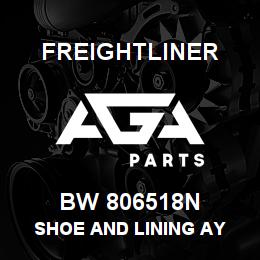 BW 806518N Freightliner SHOE AND LINING AY | AGA Parts