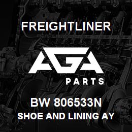 BW 806533N Freightliner SHOE AND LINING AY | AGA Parts