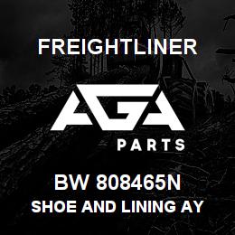BW 808465N Freightliner SHOE AND LINING AY | AGA Parts