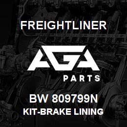 BW 809799N Freightliner KIT-BRAKE LINING | AGA Parts