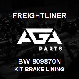 BW 809870N Freightliner KIT-BRAKE LINING | AGA Parts