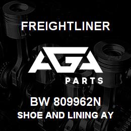 BW 809962N Freightliner SHOE AND LINING AY | AGA Parts