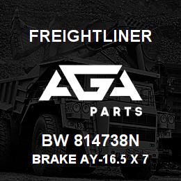 BW 814738N Freightliner BRAKE AY-16.5 X 7 | AGA Parts