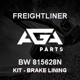 BW 815628N Freightliner KIT - BRAKE LINING | AGA Parts