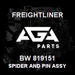 BW 819151 Freightliner SPIDER AND PIN ASSY | AGA Parts