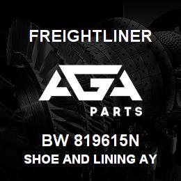 BW 819615N Freightliner SHOE AND LINING AY | AGA Parts