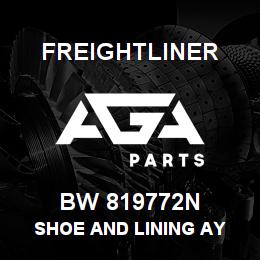 BW 819772N Freightliner SHOE AND LINING AY | AGA Parts