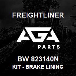 BW 823140N Freightliner KIT - BRAKE LINING | AGA Parts