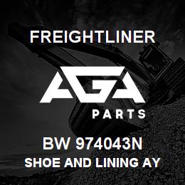 BW 974043N Freightliner SHOE AND LINING AY | AGA Parts