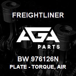 BW 976126N Freightliner PLATE - TORQUE, AIR DISC BRAKE ESD225 | AGA Parts