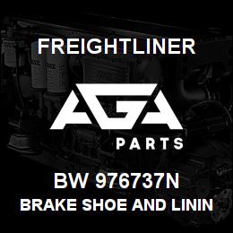 BW 976737N Freightliner BRAKE SHOE AND LINING ASSY | AGA Parts