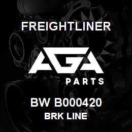 BW B000420 Freightliner BRK LINE | AGA Parts