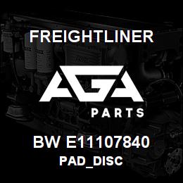 BW E11107840 Freightliner PAD_DISC | AGA Parts