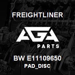 BW E11109650 Freightliner PAD_DISC | AGA Parts
