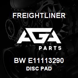 BW E11113290 Freightliner DISC PAD | AGA Parts